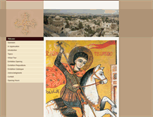 Tablet Screenshot of copticartrevealed.coptic-cairo.com