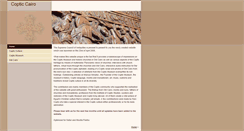 Desktop Screenshot of coptic-cairo.com